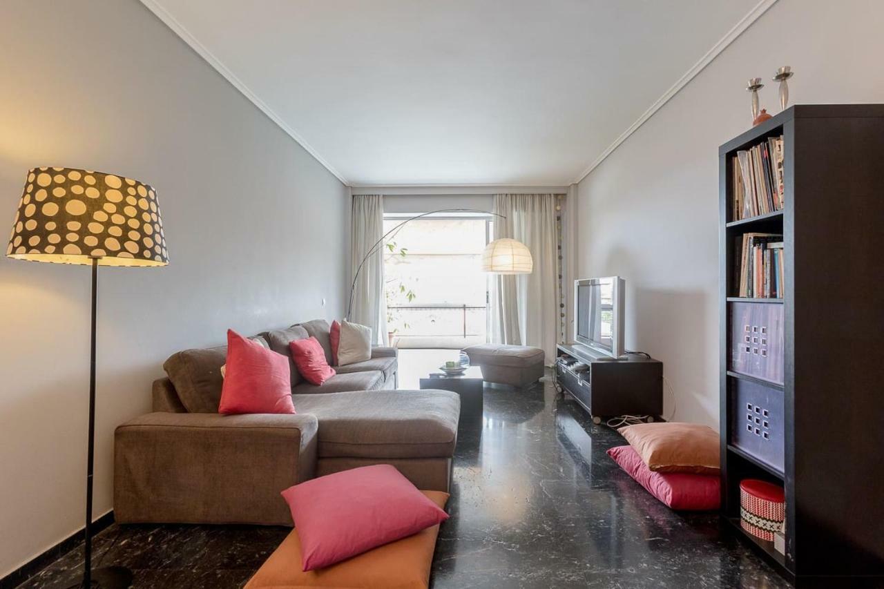 Spacious & Modern Flat In Heart Of Atenas Exterior foto